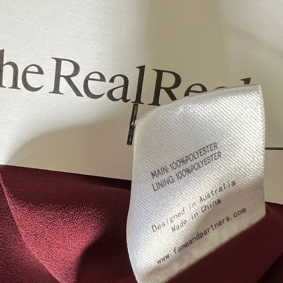 Fame and Partners NEW Smocked Peplum Blouse & Wide Leg Culotte Pants Size 2 - Picture 13 of 14